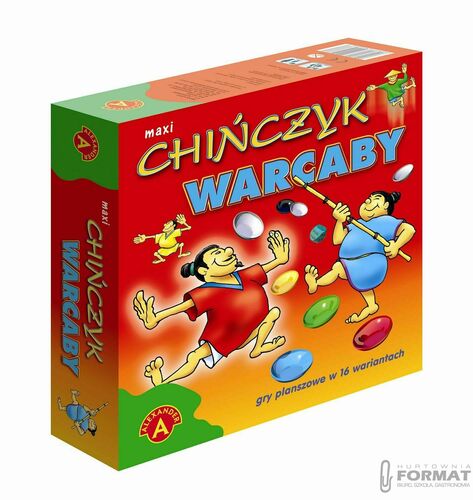 Gra planszowa Alexander Chińczyk - Warcaby Maxi 1