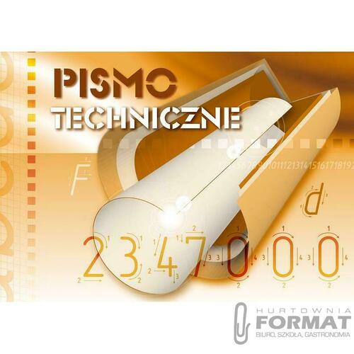 BLOK PISMO TECHNICZNE KRESKA TYP A POCHYŁE 1