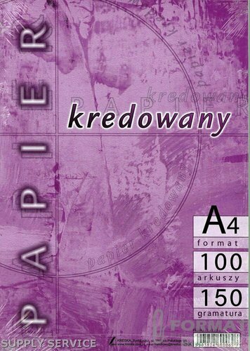 PAPIER KREDOWY A4/100 150G 1