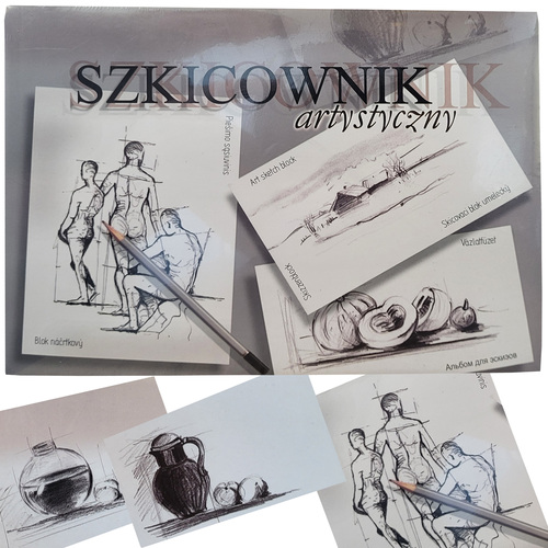 SZKICOWNIK ARTYSTYCZNY KRESKA A5 120g 100 KARTKOWY 1