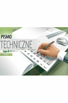 Blok pismo techniczne Kreska Typ B Proste 1