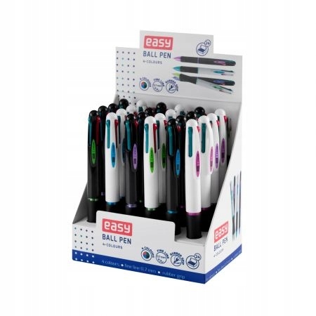 Długopis 4 kolory Easy 4w1 0,7 mm 1