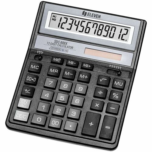 Kalkulator na biurko Eleven (SDC888XBKE) 1