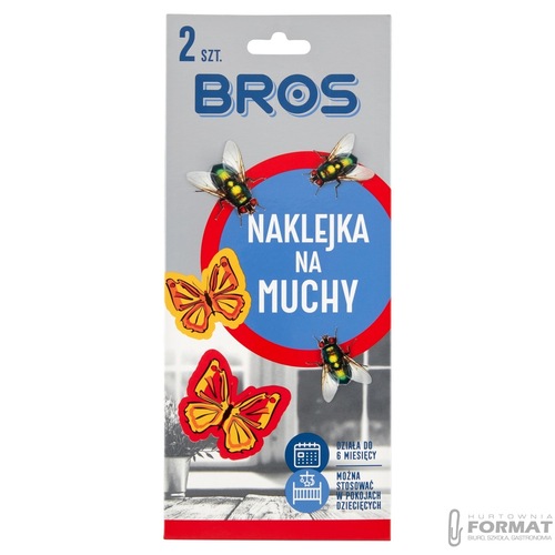 BROS NAKLEJKI NA MUCHY 2SZT 1