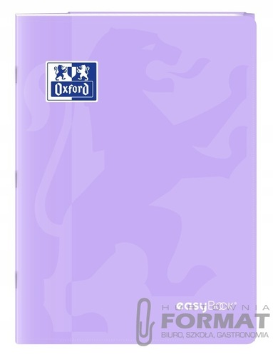 Zeszyt A4 60k w kratkę Oxford PP easybook pastel 1
