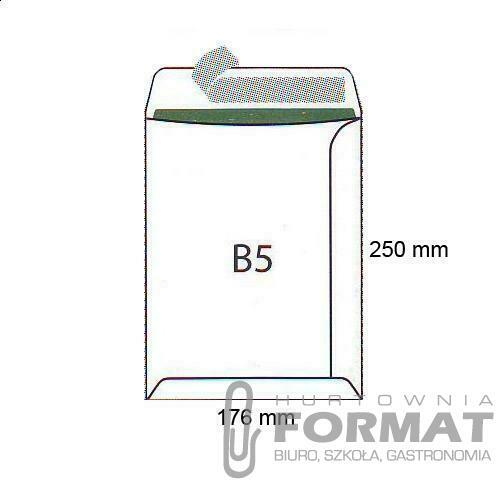 KOPERTA B5 HK A500 BIAŁA 1