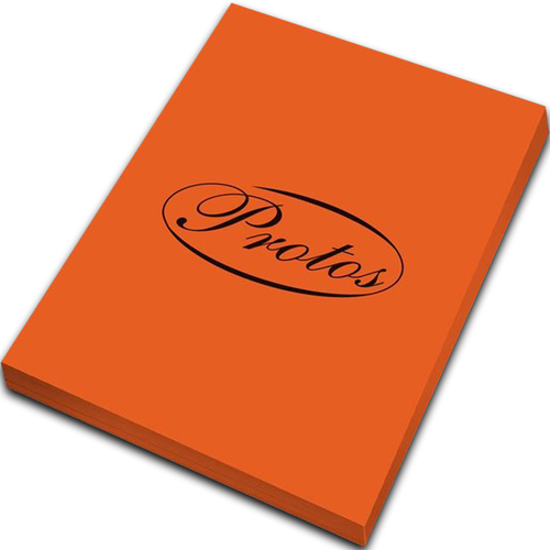 PAPIER KSERO KOLOR PROTOS A4 160g POMARAŃCZOWY 50 ARKUSZY KARTEK 1