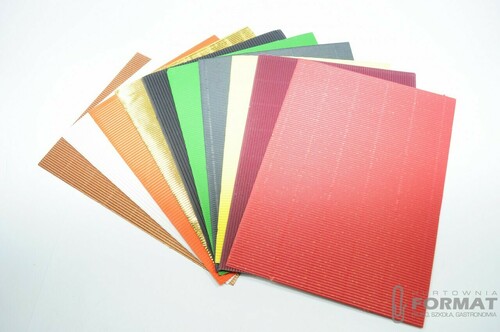 TEKTURA FALISTA A4 10KOL. MIX KW 1