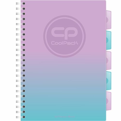 CoolPack Kołozeszyt A4 Gradient Blueberry 1