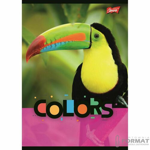 Zeszyt Unipap Exotic colors A5 32k. linia 1
