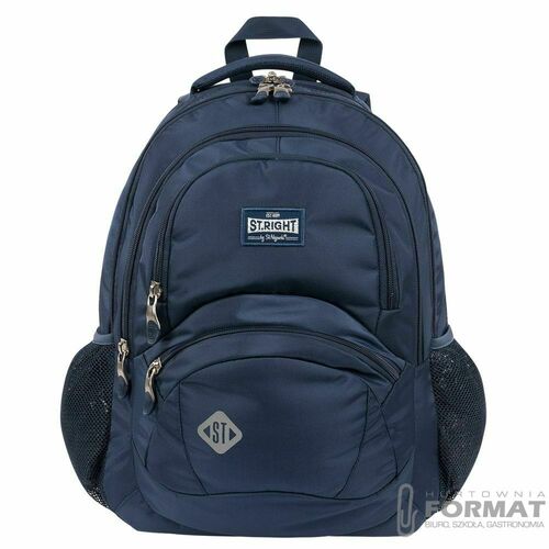 PLECAK 4-KOMOROWY STRIGHT BP-05 ST.NAVY BLUE VINTA 1