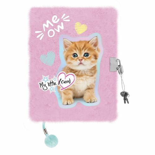 Pamiętnik Bambino My Little Friend pastel Kitty A5 1