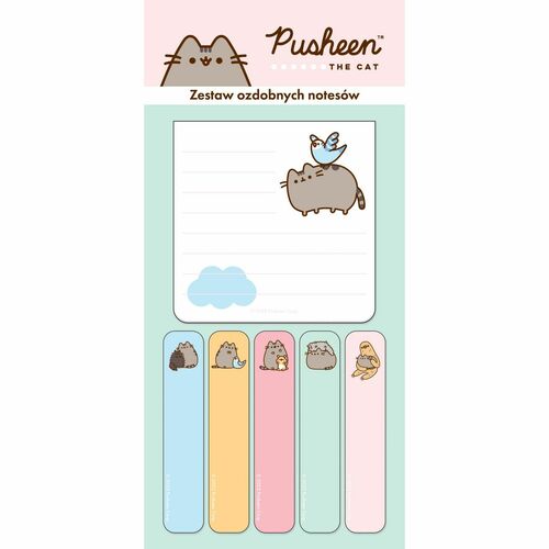 Zestaw notesów 30k 6 szt Pusheen 1