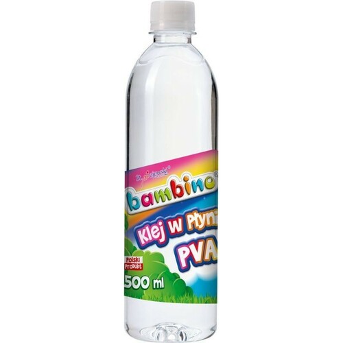 Klej w płynie PVA BAMBINO 500 ml 1