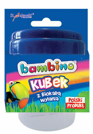 Kubek BAMBINO z blokadą wylania 1