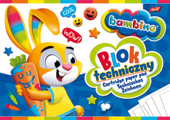 BLOK TECHNICZNY A4 BAMBINO 1