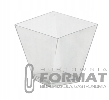 Pojemnik na przekąski 120ml trapez 20szt PS Papsta 1