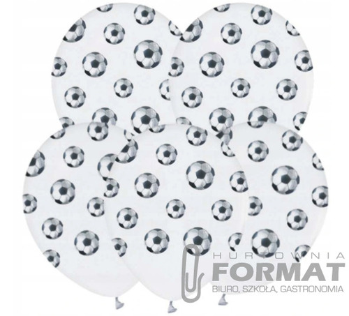Balony Piłki Nożne, 12"/ 5 szt. 1