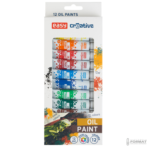 FARBA OLEJOWA EASY 12KOL 12ML 1