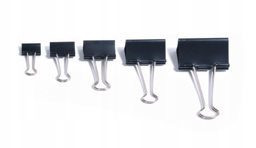 Klipy biurowe klip biurowy klipsy 41 mm 12 sztuk 1