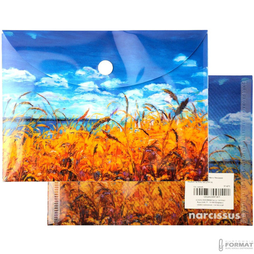 TECZKA KOPERTOWA NARCISSUS PP A6 105x148 mm WZÓR NIEBO VISTA 1