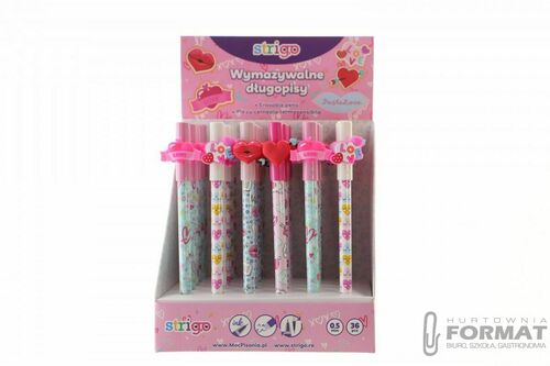 Strigo Długopis Wymazywalny PasteLOVE 7749 1