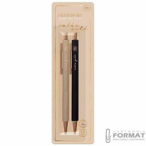 Interdruk Długopis Satin Gold 2 szt. 1