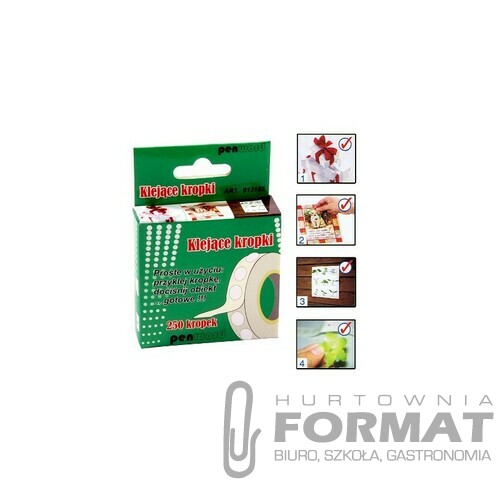 KLEJĄCE KROPKI MF913185-250 ŚR 10mm 1