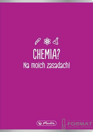 Zeszyt A5/60k kratka Herlitz Chemia 1