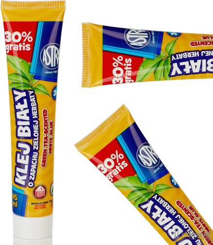 KLEJ BIAŁY ASTRA 45ML ZAPACH ZIELONA HERBATA 1