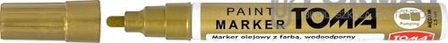 Marker olejowy TOMA TO-440 - złoty 1