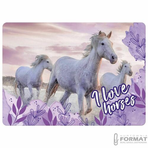 PODKŁADKA LAMINOWANA KONIE 25 1