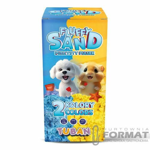 PIASEK_FLUFFY ZESTAW NIEBIESKI & ŻÓŁTY 2x70 g 1