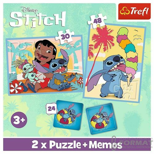 Puzzle Trefl Lilo&stitch (93585) 1