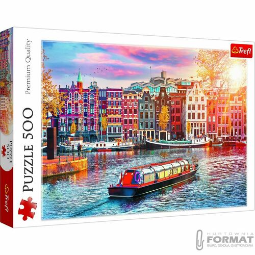 Puzzle Trefl Amsterdam, Holandia 500 el. (37428) 1