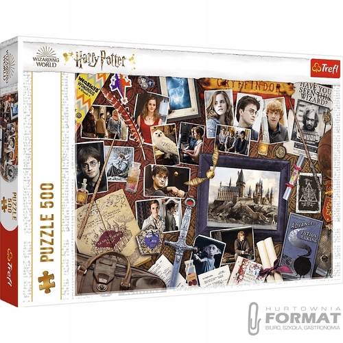 Puzzle 500el Pamiątki z Hogwartu. Harry Potter 374 1