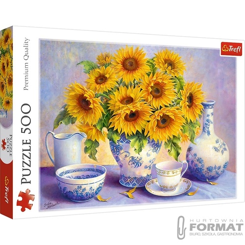 Puzzle 500el Słoneczniki 37293 TREFL 1