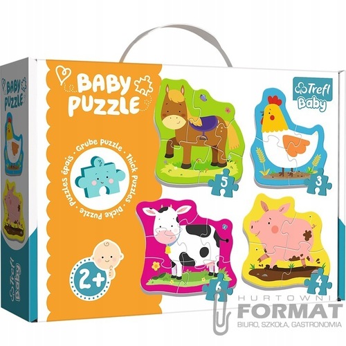 PUZZLE BABY ZWIERZĘTA NA WSI 36070 1