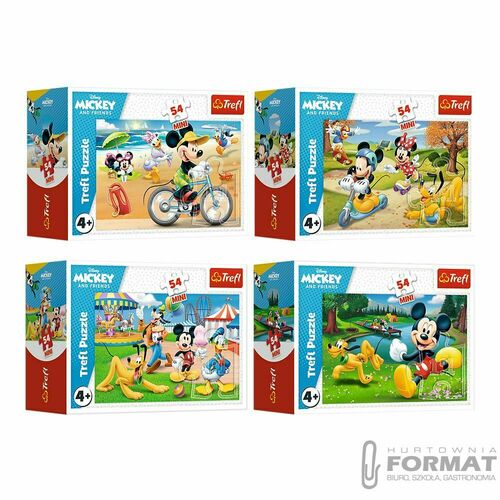 Puzzle 54el Mini Disney. Dzień z przyjaciółmi 1