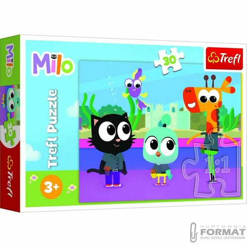 Puzzle Trefl Kotek Milo 30 el. (18310) 1