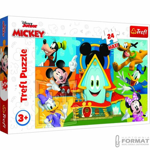 Puzzle Trefl Myszka Miki I Przyjaciele 24 el. (14351) 1