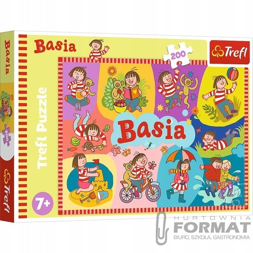 Puzzle 200el Basia. Harper Collins 13282 TREFL 1