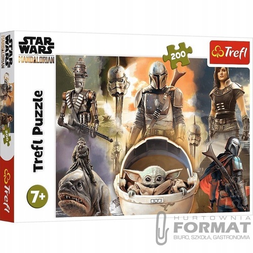 Puzzle 200el Gotowi do walki. Star Wars 13276 Tref 1