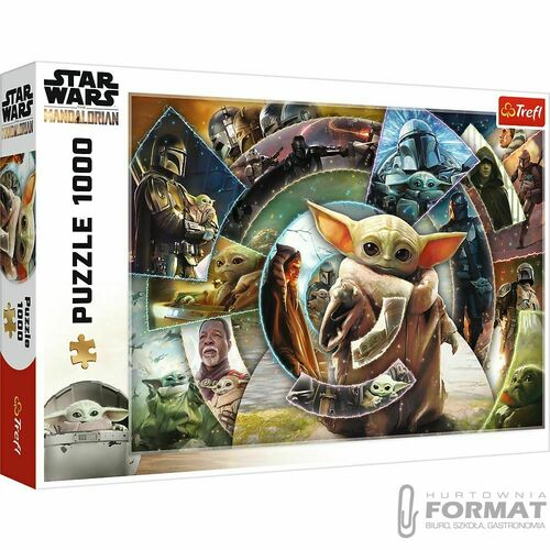 Puzzle Trefl Disney Podróż Grogu 1000 el. (10906) 1