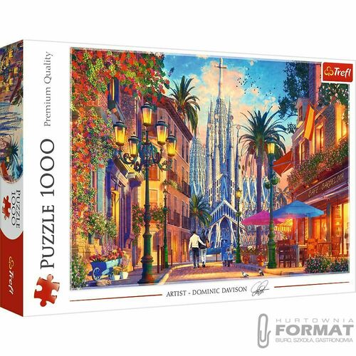 Puzzle Trefl Barcelona, Hiszpania 1000 el. (10793) 1
