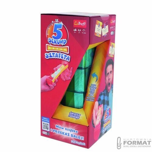 Gra planszowa Trefl 5 secund sztafeta (02601) 1