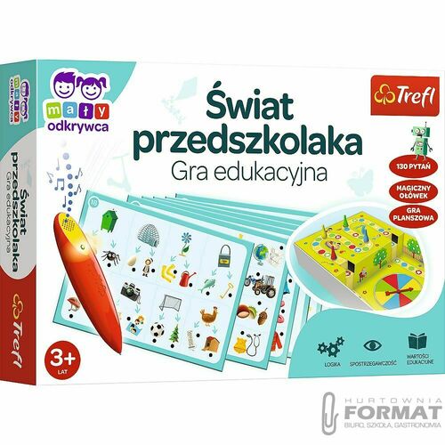 Gra edukacyjna planszowa Świat przedszkolaka Mały 1