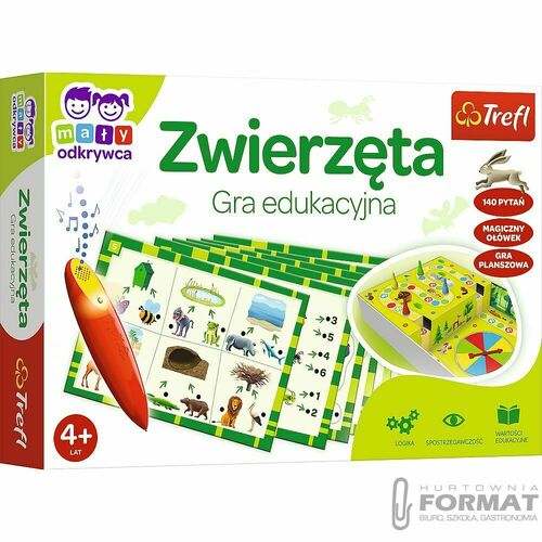 Zwierzęta Magiczny ołówek gra edukacyjna 02111 Tre 1