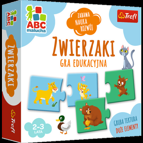 ABC malucha, Gra edukacyjna Trefl, Zwierzaki 1