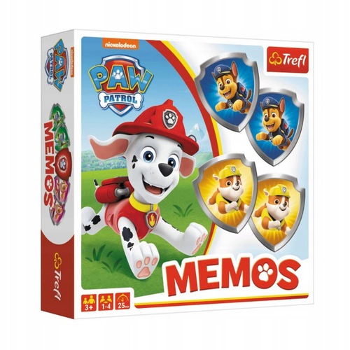 Memos PAW PATROL / Psi Patrol gra 01892 Trefl 1
